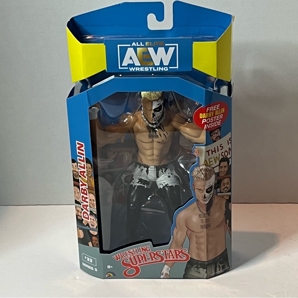 AEW Darby Allin Wrestling Action Figure